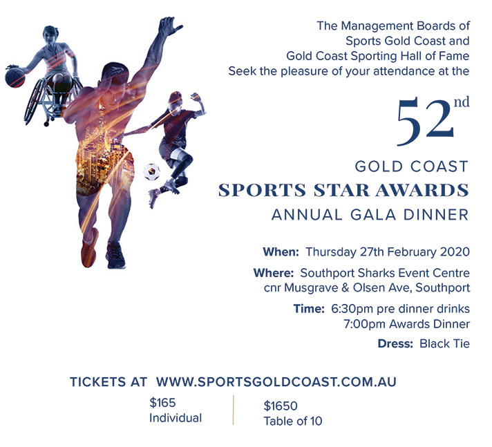 Gold Coast Sports Star Awards Dinner